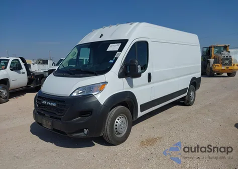 2025 Ram Promaster 3500 Tradesman High Roof 159 Wb W/Pass Seat z USA, uszkodzony, nr VIN 3C6MRVHG6SE546311